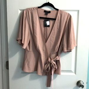Cream/Tan Blouse